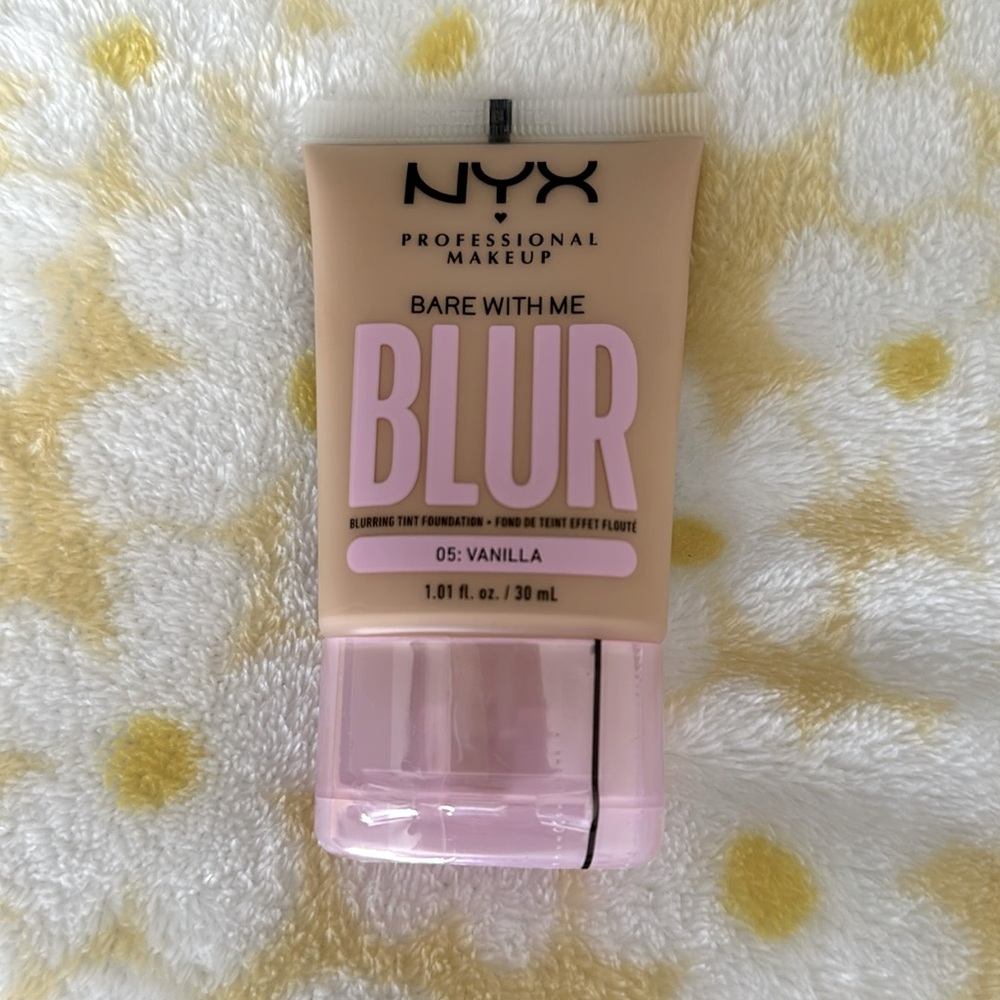 NYX professional makeup bare with me VANILLA blurring tint foundation NEW sealed